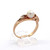 10K Black Hills Gold Leaves and Pearl Ring Size 9.5 10K Black Hills Gold Leaves and Pearl Ring Size 9.5