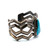 Vintage Zuni Sterling Silver Turquoise Cuff Bracelet
