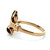 10K Black Hills Gold Coleman Co Leaves Ring Size 6.5