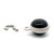 Judith Ripka Bezel Set Black Onyx Pendent
