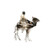 Sterling Silver Vintage Camel Pin
