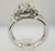 14k White Gold Approx 1.26ct TW Round Brilliant Cut Diamond Ring Size 6 1/2