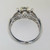14k White Gold Approx 1.26ct TW Round Brilliant Cut Diamond Ring Size 6 1/2