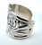 Vintage Mexico Sterling Silver Intricate Design Cuff Bracelet