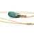 14K Y Gold AUS. Boulder Opal Necklace 18"
