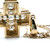 14K Y Gold Diamond Cross Necklace 18"
