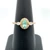 18K Yellow Gold Mark Henry .58CT Modified Brilliant Tourmaline Ring with Accent Marquise Diamonds Size 6.75
