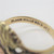 Vintage JCC 10k Yellow & 12k Black Hills Gold Leaves Grapes Fashion Ring Sz 5.5