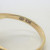 10k Yellow & Black Hills Gold Oblong Scalloped Edge Design Fashion Ring Size 4