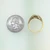 10K Black Hills Gold Coleman Co. Two Diagonal Leaves Ring Size 6.75