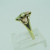 10k Black Hills Gold Grape Leaf Ring Size 4 3/4