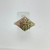 10K Black Hills Gold Landstrom Pink and Gold Rhombus Ring Size 6.75