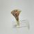 10K Black Hills Gold Landstrom Pink and Gold Rhombus Ring Size 6.75