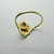 10k/12k Yellow Gold Colored Leaf Size 4.5 B9646 