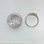 10K Black Hills Gold Landstrom Ring with Four Leaves Size 7.75
