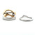 John Bagley 14K Two Tone Gold .50ct Round Diamond Pave Wave Unique Engagement Wedding Ring Set Sz 7 John Bagley 14K Two Tone Gold .50ct Round Diamond Pave Wave Unique Engagement Wedding Ring Set Sz 7