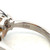 Platinum 1.41ct Oval Cut Opal .20cttw Asscher Cut Diamond Accented Statement Ring Size 6.5