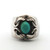 Sterling Silver Turquoise Mens Statement Ring Size 10