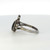 Sterling Silver Abalone Floral Fashion Ring Size 8