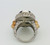 Sterling Silver White Buffalo Oval Lion Ring Size 6
