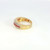 Sterling Silver Pink Gemstone Channel Set With CZ  Accents Ring Size 6