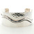 Sterling Silver Navajo Waves Cuff Bracelet