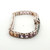 Sterling Silver Multi Semi Precious Gemstone Channel Setting Tennis Bracelet