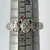 14K White Gold 1.62cttw Three Stone Oval Cut Diamonds Anniversary Wedding Band Size 6.5