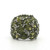 Sterling Silver Peridot With CZ Accents Cluster Ring Size 6.5