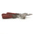 Sterling Silver Marcasite Coral Art Deco Brooch