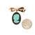 14k Gold Filled Opal Onyx Cameo Brooch