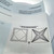 14K White Gold IGI Certified .96ct Square Modified Brilliant Kite Setting Sapphire Accented Engagement Ring Size 6.75