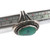 Navajo Sterling Silver Turquoise Single Stone Ring