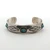 Vintage Navajo Sterling Silver Turquoise Cuff Bracelet