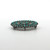 Vintage Zuni Sterling Silver Turquoise Sunburst Pendant Brooch - Signed Simeon Awelagte