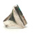 Sterling Silver Multi Stone Inlay Vintage Style Zuni Native American Ring Size 13.5
