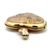 1/20 14K Gold Filled "Grandma" Flower Accent Heart Locket Pendant