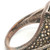 Sterling Silver Judith Jack Citrine And Marcasite Square Dome Ring Size 7