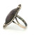 Sterling Silver Amethyst Southwestern Style Ring Size 8