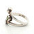Sterling Silver Topaz, Peridot And Citrine Bezel Set Fashion Ring Size 8.5