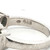 Sterling Silver Peridot Oval Cut Stackable Ring Size 7