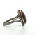 Sterling Silver Tigers Eye Oval Cut Navajo Style Ring Size 6.5
