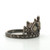 Sterling Silver Marcasite Tiara Shaped Fashion Ring Size 7