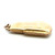 Gold Filled Vintage Elaborate Elongated Locket Pendant