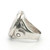 Vintage Zuni Sterling Silver Coral Mother of Pearl Cardinal Men’s Ring Signed RB Sz 13.25