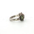 Vintage Sterling Silver Peridot Trilogy Ring Sz 10