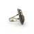 Vintage Navajo Sterling Silver Silver Copper Nugget Ring Size 13