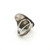 Vintage Navajo Sterling Silver Silver Copper Nugget Ring Size 13