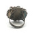 Vintage Navajo Sterling Silver Coral Turquoise Cluster Ring Size 5.5