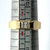 14K Yellow Gold App .40ct Princess Cut Solitaire Channel Set Diamond Engagement Ring Size 7.75